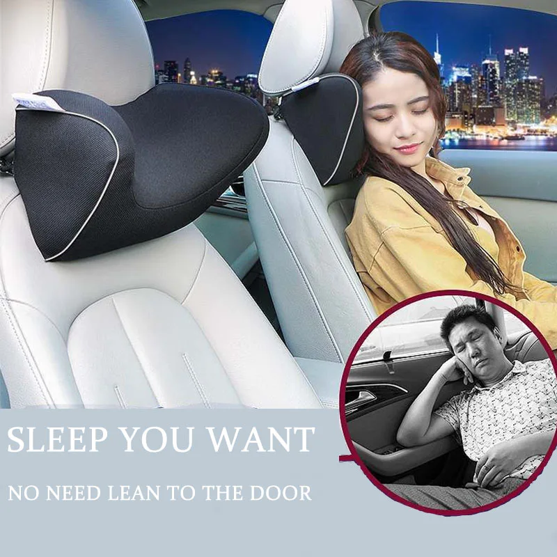 Travel pillow neck pillow car headrest memory foam cervical pillow for driving car train airplane home office chair
Travel pillow neck pillow car headrest memory foam cervical pillow for driving car train airplane home office chair