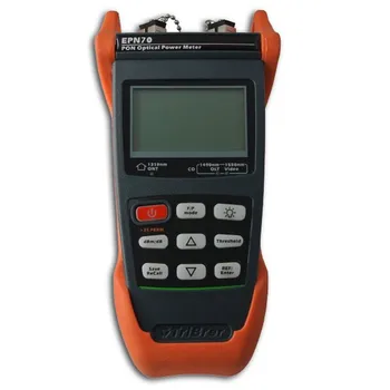 1310nm /1490 nm / 1550 nm PON Optical Power Meter With VFL Laser 10mW VD-EPN70V-10 For FTTH / FTTx Fiber Optic Test Tools
1310nm /1490 nm / 1550 nm PON Optical Power Meter With VFL Laser 10mW VD-EPN70V-10 For FTTH / FTTx Fiber Optic Test Tools