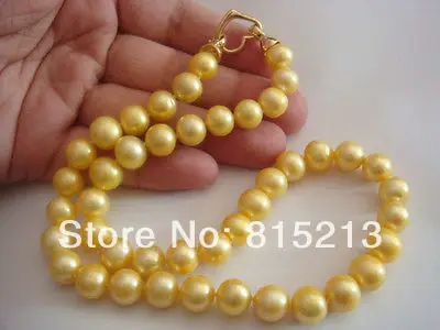 ddh001258 10-11mm Australian south sea gold pearl necklace 18inch 28% Discount
ddh001258 10-11mm Australian south sea gold pearl necklace 18inch 28% Discount