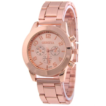 Luxury Womens Lady Unisex Stainless Steel Band Watch Quartz Rose Gold Wrist Watch Gifts Relogio Mujer Montre Femme Shellhard
Luxury Womens Lady Unisex Stainless Steel Band Watch Quartz Rose Gold Wrist Watch Gifts Relogio Mujer Montre Femme Shellhard