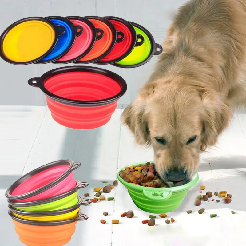 Pet Silica Gel Bowl Dog cat Collapsible silicone dow bowl candy color outdoor travel portable puppy food container feeder dish
Pet Silica Gel Bowl Dog cat Collapsible silicone dow bowl candy color outdoor travel portable puppy food container feeder dish