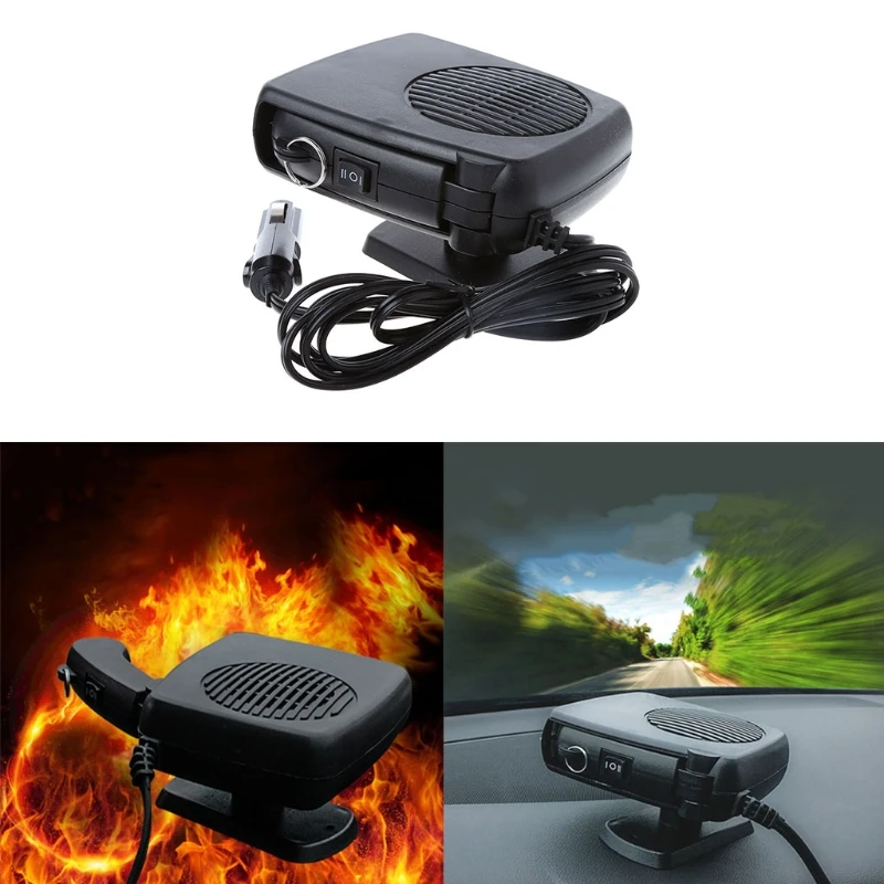 Portable 2 in 1 Car Heater Heating Cooling Fan Defroster Demister DC24V 150W for Vehicle Temperature Control Auto Heating Fans
Portable 2 in 1 Car Heater Heating Cooling Fan Defroster Demister DC24V 150W for Vehicle Temperature Control Auto Heating Fans