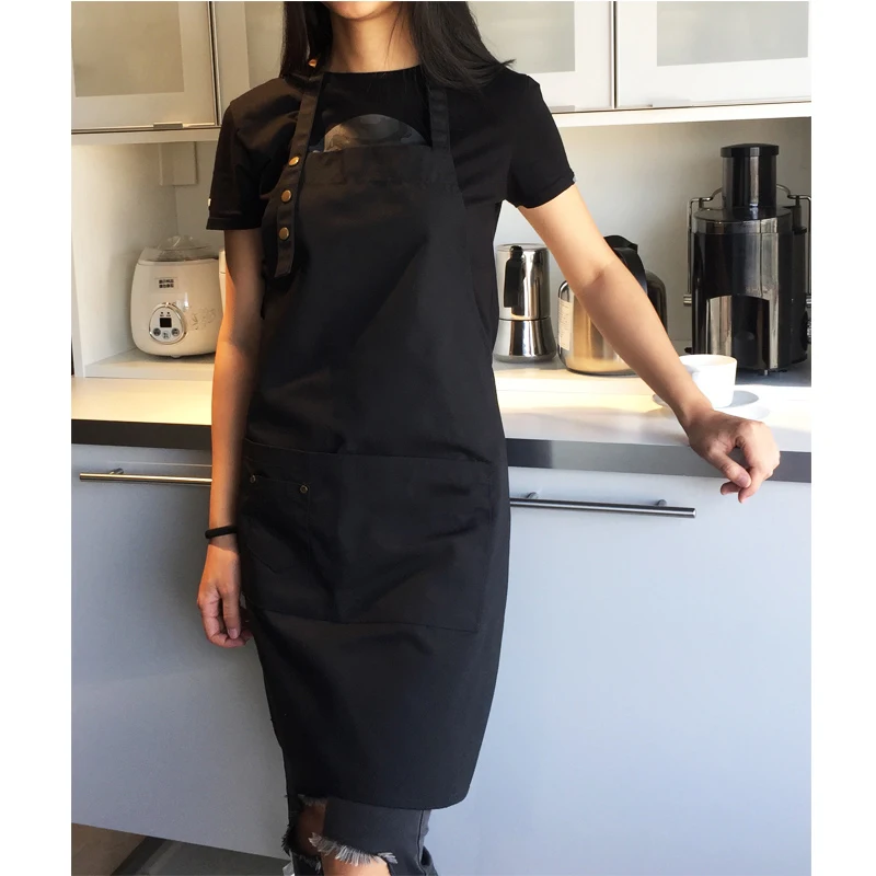Fashion Canvas Cotton Apron Coffee Shop Hairdresser Sleeveless Work Overall Bib Cooking Kitchen Clothing Antifouling Print Logo
Fashion Canvas Cotton Apron Coffee Shop Hairdresser Sleeveless Work Overall Bib Cooking Kitchen Clothing Antifouling Print Logo