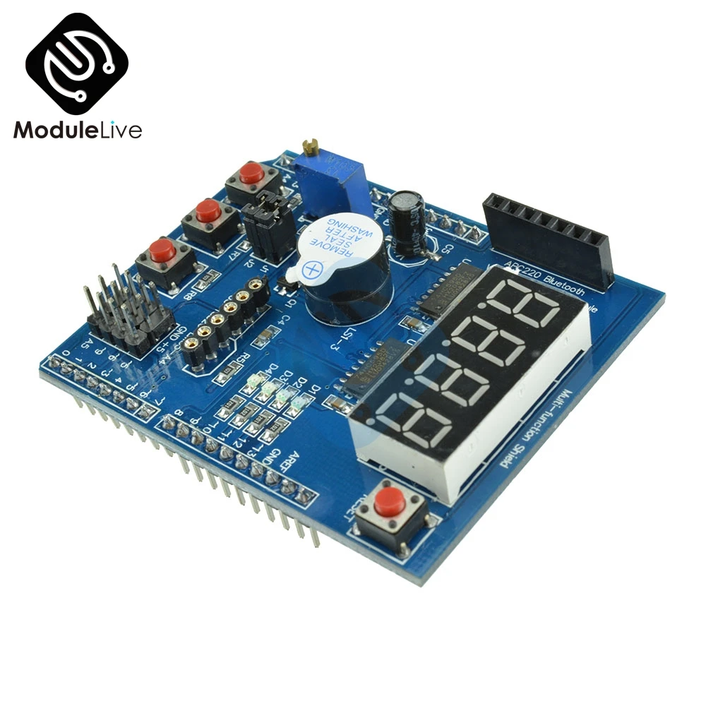 Многофункциональный щит с зуммером LM35 4 значный цифровой светодиодный модуль