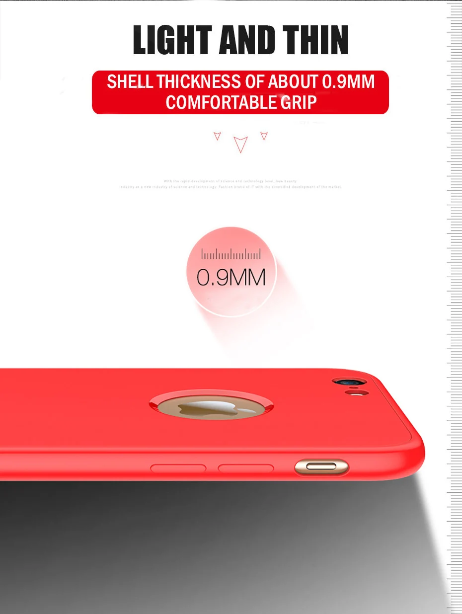 YAMIZOO Case For iPhone 6 6s 7 8 x Case For iPhone 7 8 6 6s Plus Case 360 Full Body Protective Phone Cases Silicone Soft Coque x (8)