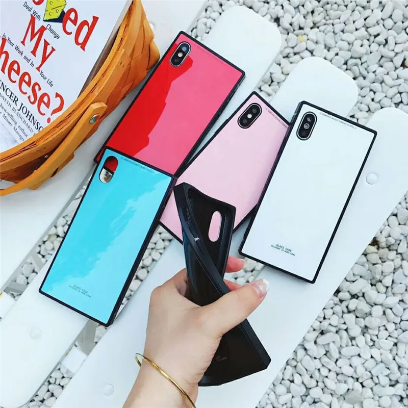 DISCASE Square TPU Soft Shell Phone Case For iphone XS MAX XR 8 7 6 6s plus X Cover Simple Candy Color All Inclusive Funda Coque
DISCASE Square TPU Soft Shell Phone Case For iphone XS MAX XR 8 7 6 6s plus X Cover Simple Candy Color All Inclusive Funda Coque