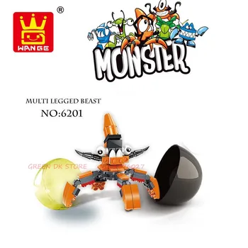 Monster eggs block 6 items one package bricks model ABS toys Self-locking bricks educational toys
Monster eggs block 6 items one package bricks model ABS toys Self-locking bricks educational toys