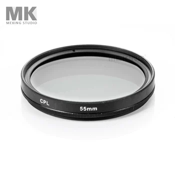 Meking 55mm CPL circular Polarizing Lens Filter for DSLR camera lens photo studio accessories
Meking 55mm CPL circular Polarizing Lens Filter for DSLR camera lens photo studio accessories