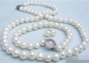 Miss charm Jew.401 Genuine White Pearl 18KWGP Clasp Necklace Bracelet Earrings Set (A0516)
Miss charm Jew.401 Genuine White Pearl 18KWGP Clasp Necklace Bracelet Earrings Set (A0516)