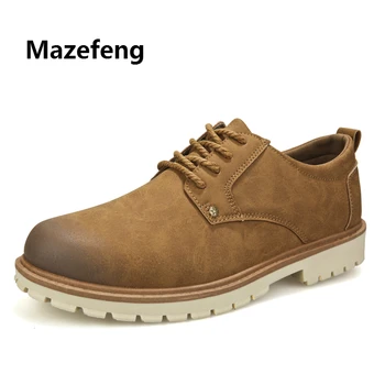 Mazefeng 2019 New Fashion Spring Autumn Men Dress Shoes Male Business Martin Shoe British Style Round Toe Men Casual Shoes
Mazefeng 2019 New Fashion Spring Autumn Men Dress Shoes Male Business Martin Shoe British Style Round Toe Men Casual Shoes
