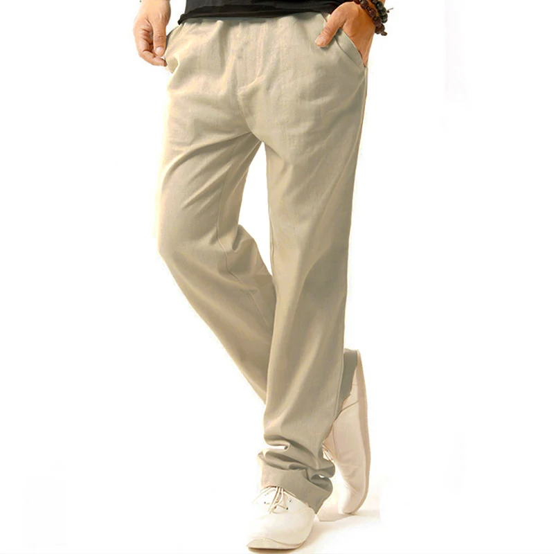 Men Summer Cotton Linen Casual Pants Solid Thin Fitness Sweatpants Straight 558#
Men Summer Cotton Linen Casual Pants Solid Thin Fitness Sweatpants Straight 558#