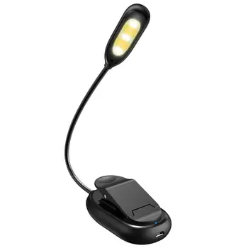 AMIR Mini Book Light Clip on Reading Light Flexible Rechargeable 5 LED Reading Lamp 3 Level Brightness Eye-Care Desk Night Light
AMIR Mini Book Light Clip on Reading Light Flexible Rechargeable 5 LED Reading Lamp 3 Level Brightness Eye-Care Desk Night Light