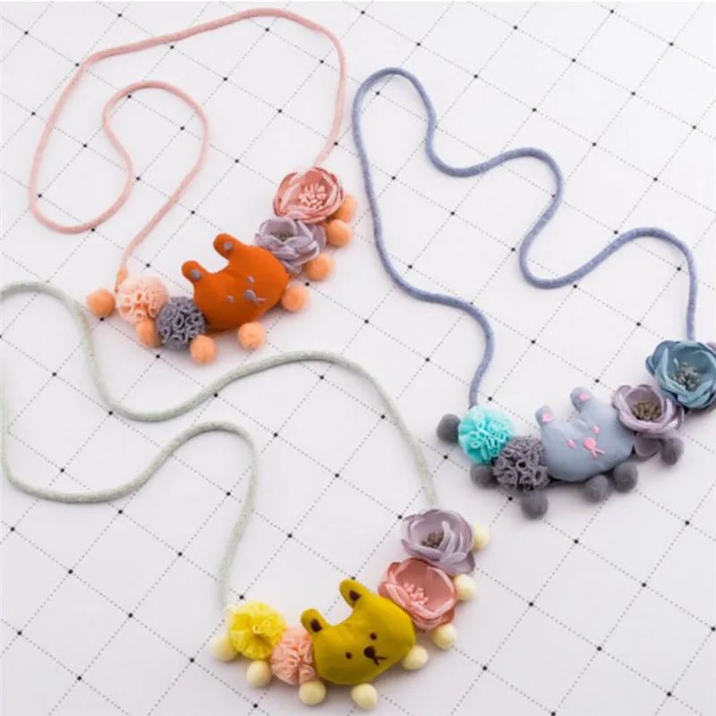 Korea Handmade New Cute Fabric Cartoon Rabbit Cat Lace Flower Children Necklace For Girls Kids Apparel Accessories-HZPRCGNL026F
Korea Handmade New Cute Fabric Cartoon Rabbit Cat Lace Flower Children Necklace For Girls Kids Apparel Accessories-HZPRCGNL026F