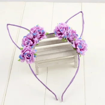 Cat Ears Hairband Rose Flowers Girls Floral Woman Costume Accessries Hoop Headwear Party Fashion Gift Decor Hair Band
Cat Ears Hairband Rose Flowers Girls Floral Woman Costume Accessries Hoop Headwear Party Fashion Gift Decor Hair Band