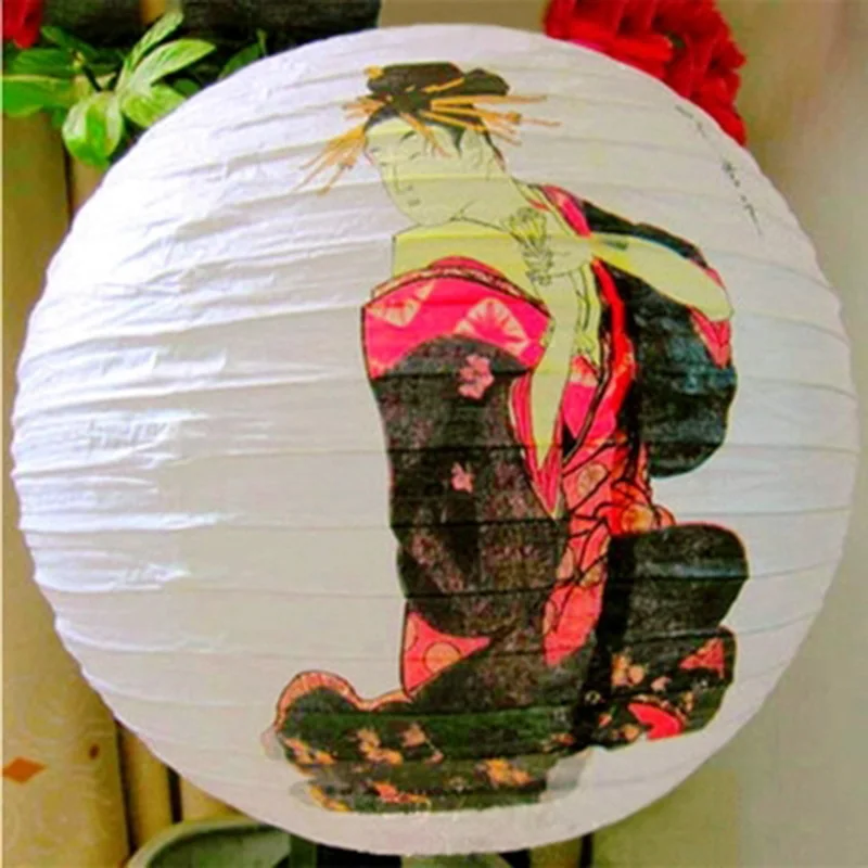 Japanese style art paper lantern chandelier lampshade / Japanese restaurant lampshade 40cm
Japanese style art paper lantern chandelier lampshade / Japanese restaurant lampshade 40cm