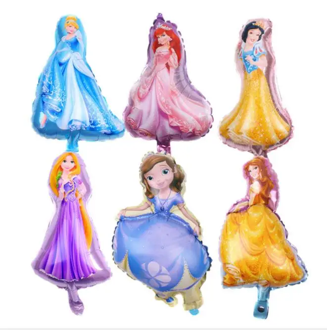 6pcs 35x23cm Six Princess Cinderella Snow White Elsa Princess Foil Balloons Baby Birthday Party Decoration Helium Balloons
6pcs 35x23cm Six Princess Cinderella Snow White Elsa Princess Foil Balloons Baby Birthday Party Decoration Helium Balloons