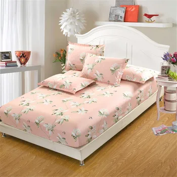 Rural style Spring white pink Floral bedding printed Twin Full Queen king Size Elastic mattress Fitted Sheet Bedsheet set girl
Rural style Spring white pink Floral bedding printed Twin Full Queen king Size Elastic mattress Fitted Sheet Bedsheet set girl