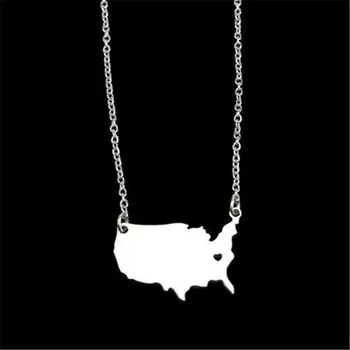 Hot Selling Country Stainless Steel Map Necklaces United States Dominican Republic New York Nova Scotia Latvia Women Jewelry
Hot Selling Country Stainless Steel Map Necklaces United States Dominican Republic New York Nova Scotia Latvia Women Jewelry