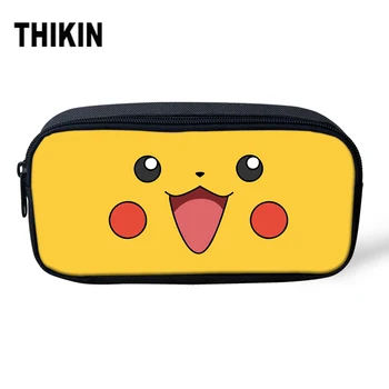 THIKIN Cute Pikachu Print Children Pen Pouch Women Make Up Cartoon Pokemon Kid School Pencilcase Polyester Storage Box Portable
THIKIN Cute Pikachu Print Children Pen Pouch Women Make Up Cartoon Pokemon Kid School Pencilcase Polyester Storage Box Portable
