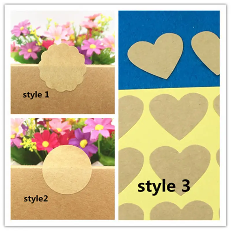 100Pcs/Lot Handmade Blank Round Heart-shaped Stickers Paper Sealing Sticker Labels Self-adhesive Labels For Candy Gift/Boxes/Bag
100Pcs/Lot Handmade Blank Round Heart-shaped Stickers Paper Sealing Sticker Labels Self-adhesive Labels For Candy Gift/Boxes/Bag