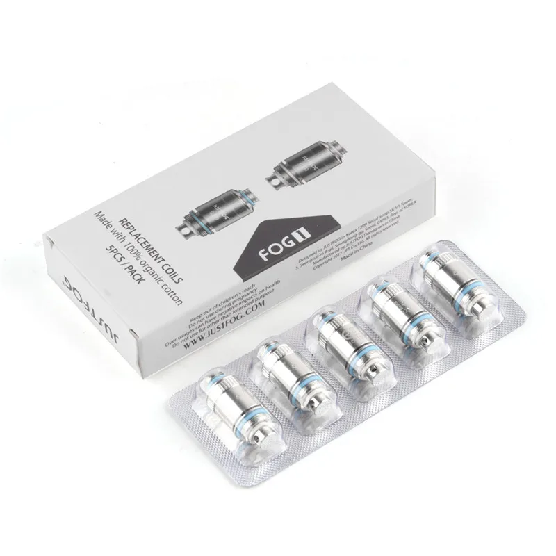 5pcs/lot Justfog Fog 1 Coil Head 0.5ohm 0.8ohm Cigarro Eletronico Vaporizer Coil Replacement Coil Head Electronic Cigarette
5pcs/lot Justfog Fog 1 Coil Head 0.5ohm 0.8ohm Cigarro Eletronico Vaporizer Coil Replacement Coil Head Electronic Cigarette