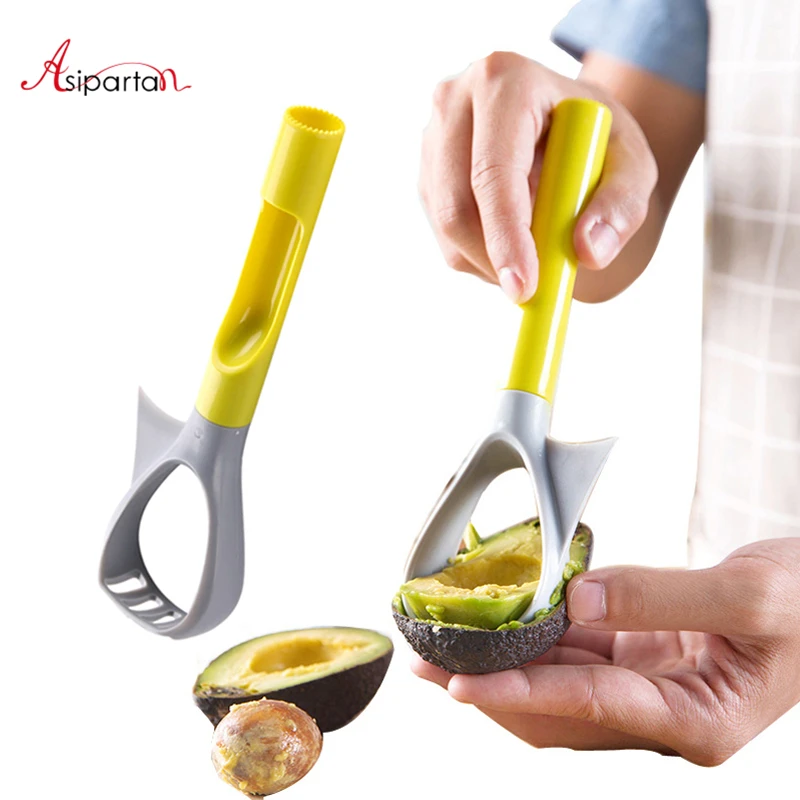 Asipartan Multifunction 5-in-1 Avocado Slicer Plastic Fruit Pitter Core Remover Fruit & Vegetable Tools Kitchen Accessories
Asipartan Multifunction 5-in-1 Avocado Slicer Plastic Fruit Pitter Core Remover Fruit & Vegetable Tools Kitchen Accessories