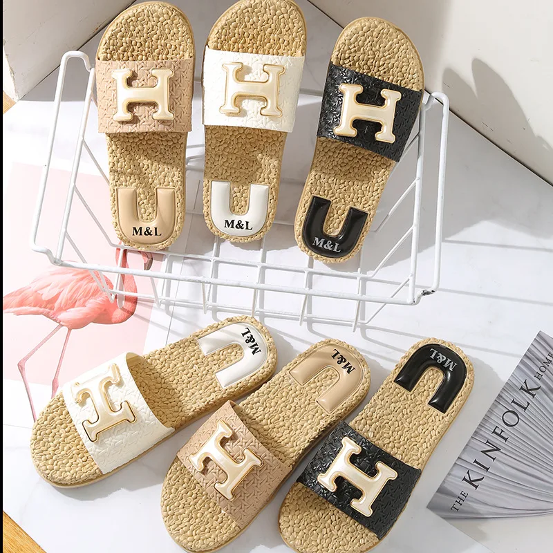 2019 New fashion wear outside wheat-type non-slip soft bottom word sandal shower bathroom floor home ladies slippers
2019 New fashion wear outside wheat-type non-slip soft bottom word sandal shower bathroom floor home ladies slippers