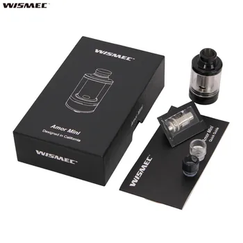 100% Original Wismec Amor Mini Tank 2ml Capacity Top-filling Design Atomizer
100% Original Wismec Amor Mini Tank 2ml Capacity Top-filling Design Atomizer