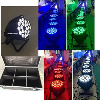 (Flightcase) 6pcs 18x12w led par rgbw stage wall wash effect dj par 64 led
(Flightcase) 6pcs 18x12w led par rgbw stage wall wash effect dj par 64 led