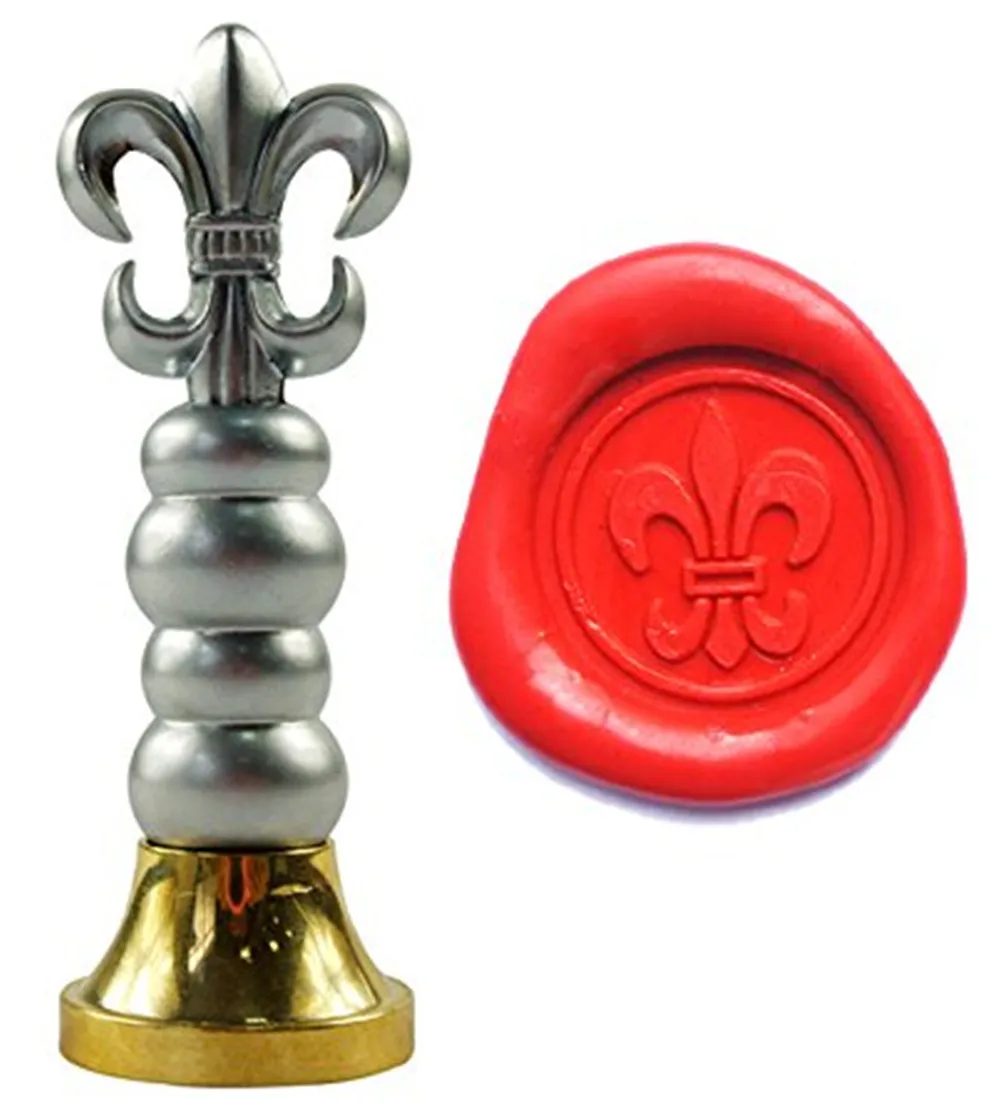 New Luxury Vintage Silver French Fleur De Lis Wax Seal Sealing Stamp Arts Crafts Invitation Lable
New Luxury Vintage Silver French Fleur De Lis Wax Seal Sealing Stamp Arts Crafts Invitation Lable