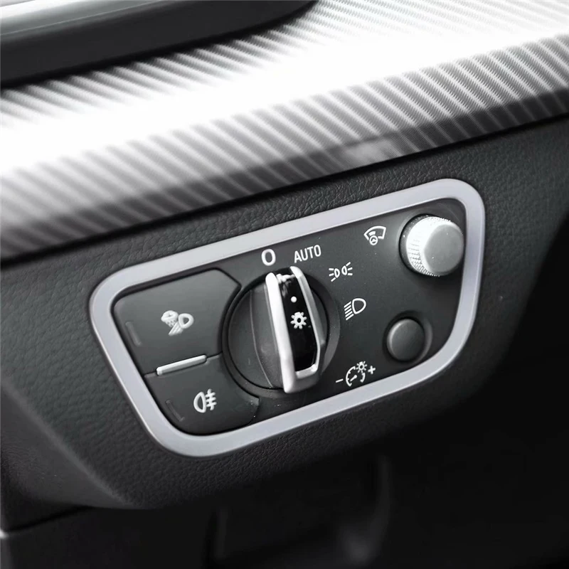 WELKINRY car auto cover for Audi Q5 FY 2018 2019 ABS chrome console front head lamp light headlight switch button knob trim
WELKINRY car auto cover for Audi Q5 FY 2018 2019 ABS chrome console front head lamp light headlight switch button knob trim