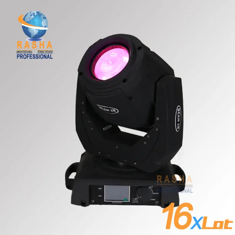 16x Rasha Top End 2R 120W Beam MovingHead Light With 14 Gobos, 3 Layer Lens,Touch Screen LCD Display With Powercon Stage Light
16x Rasha Top End 2R 120W Beam MovingHead Light With 14 Gobos, 3 Layer Lens,Touch Screen LCD Display With Powercon Stage Light