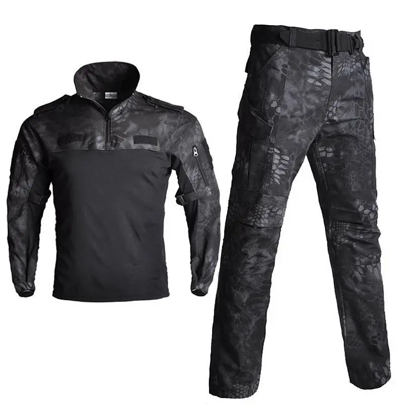 Tactical Uniform Multicam Combat Shirt FG Combat Clothing Training Uniform Military Python Pants + Shirts Airsoft Army Clothes
Tactical Uniform Multicam Combat Shirt FG Combat Clothing Training Uniform Military Python Pants + Shirts Airsoft Army Clothes