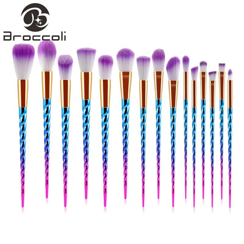 Broccoli 8/15pcs Professional Makeup Brushes Set Powder Foundation Eyeshadow Make Up Brushes Cosmetics Soft Synthetic Hair Brush
Broccoli 8/15pcs Professional Makeup Brushes Set Powder Foundation Eyeshadow Make Up Brushes Cosmetics Soft Synthetic Hair Brush