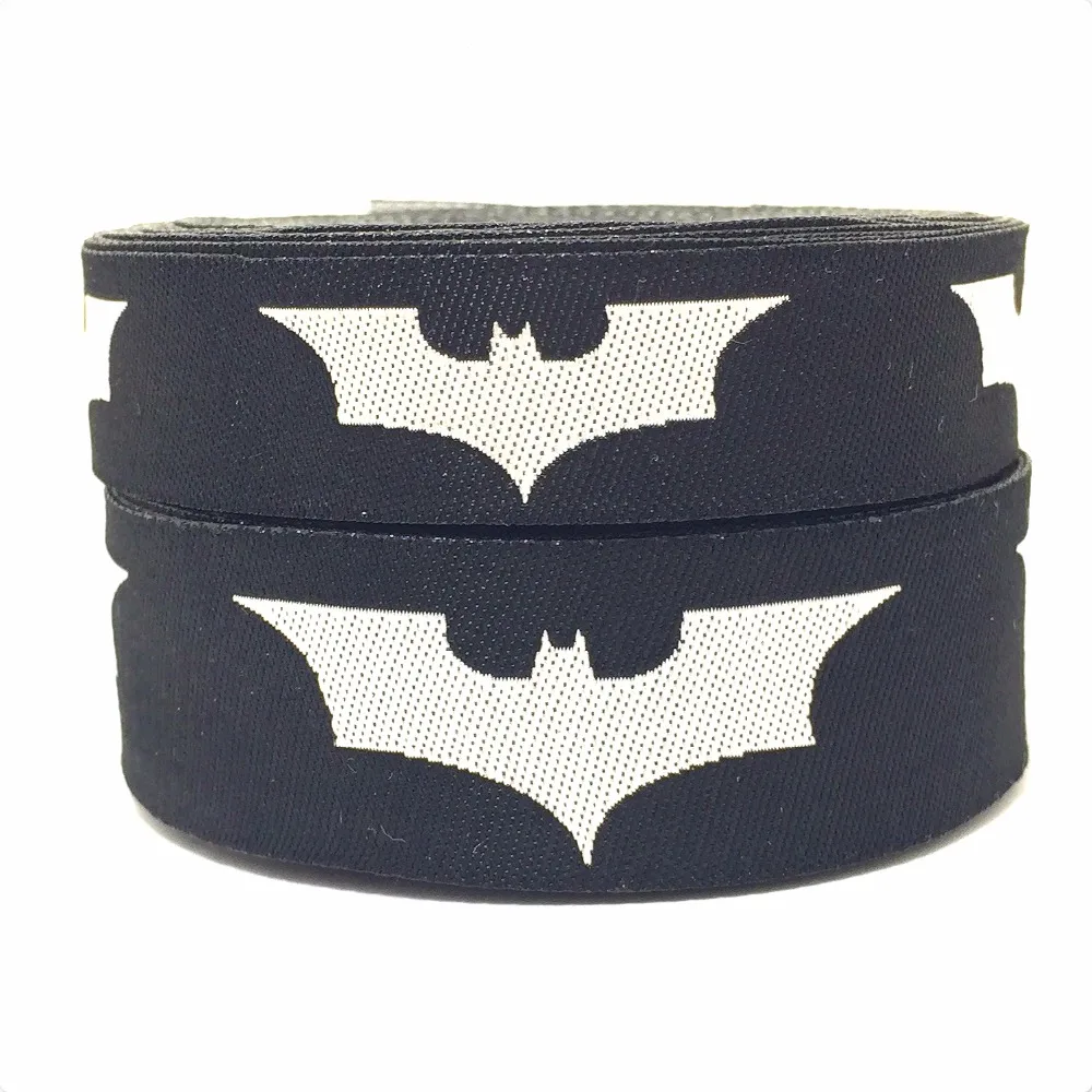 2015 NEW exclusive wholesale 5/8"+7/8"(16+22mm 20y/lots) Polyester Evolution version batman Woven Jacquard Ribbon For Dog Collar
2015 NEW exclusive wholesale 5/8"+7/8"(16+22mm 20y/lots) Polyester Evolution version batman Woven Jacquard Ribbon For Dog Collar
