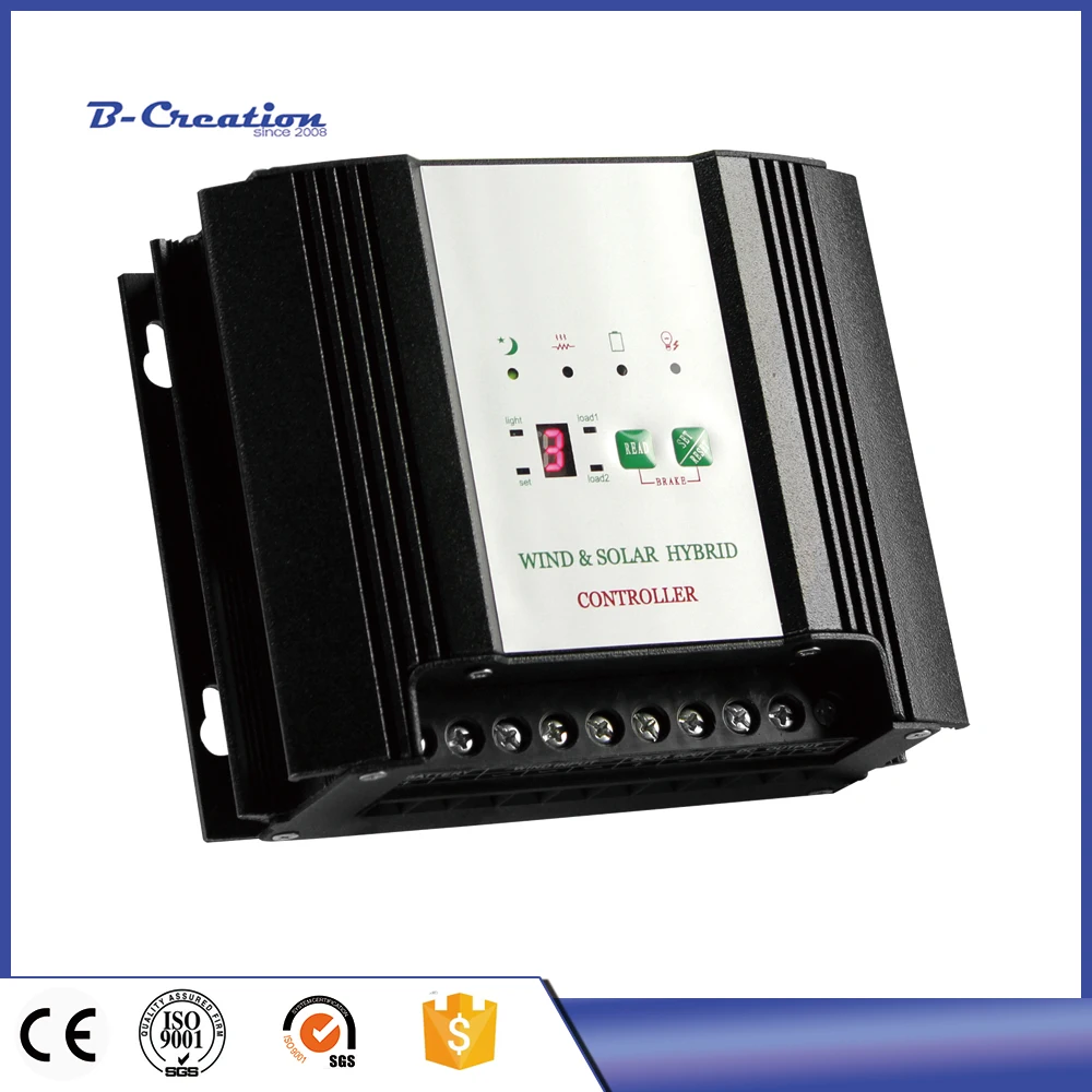 PWM 600w wind/solar hybrid controller 24v charge controller with LCD display. Used for wind and solar power system.
PWM 600w wind/solar hybrid controller 24v charge controller with LCD display. Used for wind and solar power system.