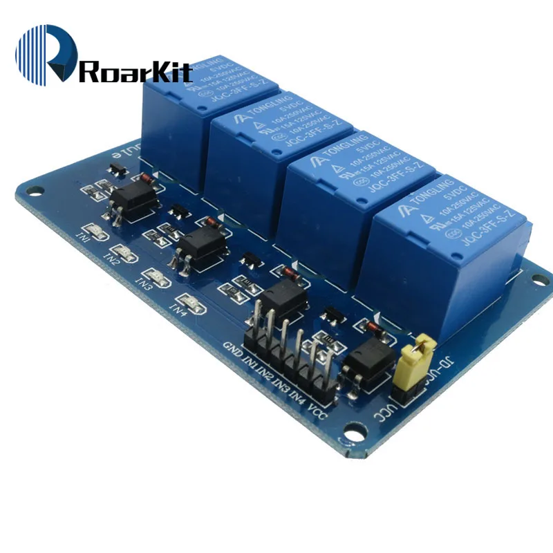 10pcs/lot With optocoupler 4 channel 4-channel relay control panel PLC relay 5V module for arduino
10pcs/lot With optocoupler 4 channel 4-channel relay control panel PLC relay 5V module for arduino