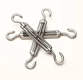 5PCS/LOT 304 Stainless Steel M10 Hook-Hook Turnbuckle Adjust Chain Rigging Adjustable Wire Rope Tensioners
5PCS/LOT 304 Stainless Steel M10 Hook-Hook Turnbuckle Adjust Chain Rigging Adjustable Wire Rope Tensioners