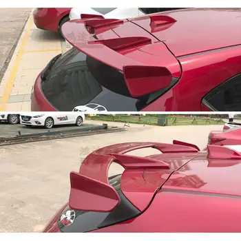 For Mazda 3 Axela hatchback 2013-2018 Rear Wing Spoiler, Trunk Boot Wings Spoilers Resin fibre Grey primer screw fixing
For Mazda 3 Axela hatchback 2013-2018 Rear Wing Spoiler, Trunk Boot Wings Spoilers Resin fibre Grey primer screw fixing