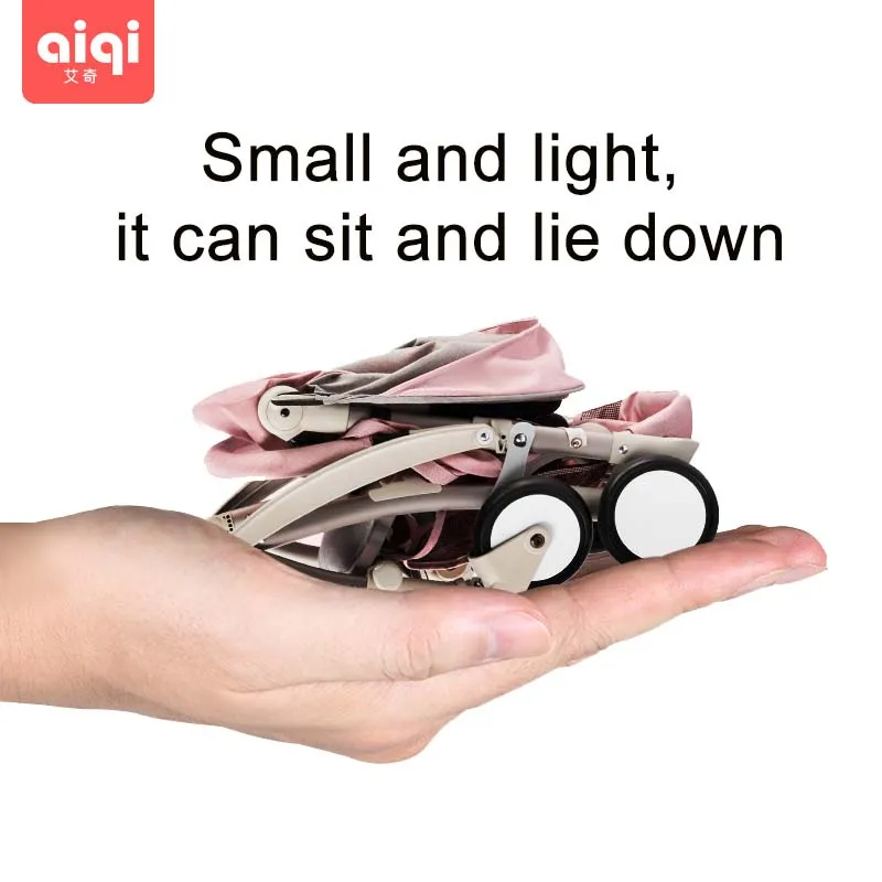 AIQI BABYYOYA lightweight portable folding mini baby stroller can sit can lie baby trolley on the airplane umbrella new upgrade
AIQI BABYYOYA lightweight portable folding mini baby stroller can sit can lie baby trolley on the airplane umbrella new upgrade