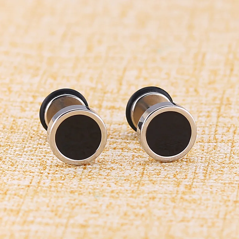 KPOP DNA Korean V Fashion 8 12 mm male black earrings silver men small stainless steel stud jewelry titanium punk earing brincos
KPOP DNA Korean V Fashion 8 12 mm male black earrings silver men small stainless steel stud jewelry titanium punk earing brincos