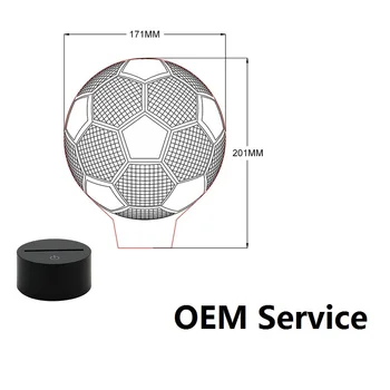 Soccer 3D LED Lamp OEM ODM Customize Football Night Lamp Drop Shipping With All Shapes Clubs 7 Colors Changes Gift Netural Pack
Soccer 3D LED Lamp OEM ODM Customize Football Night Lamp Drop Shipping With All Shapes Clubs 7 Colors Changes Gift Netural Pack