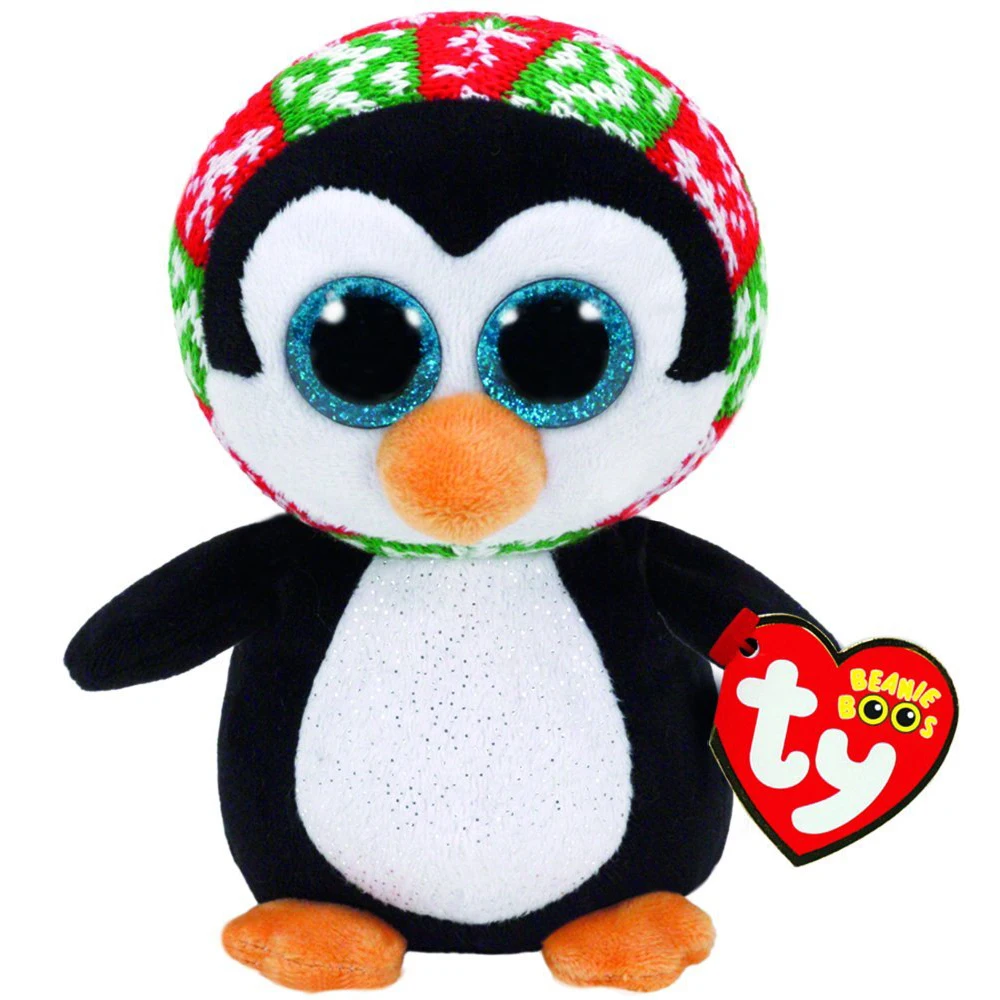 christmas penguin plush