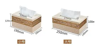 Simple European Tissue Box Home Decor Case High Desktop Paper Storage Box PU Leather Table Home Decoration Paper Wipe Case LZM61
Simple European Tissue Box Home Decor Case High Desktop Paper Storage Box PU Leather Table Home Decoration Paper Wipe Case LZM61