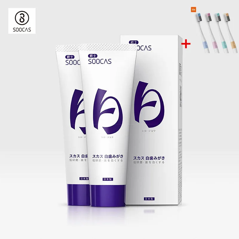 Xiaomi Doctor B Toothpaste/SOOCAS Whitening Toothpaste Toothbrush Zero add No Pigment No Preservative Healthy for Women child C2
Xiaomi Doctor B Toothpaste/SOOCAS Whitening Toothpaste Toothbrush Zero add No Pigment No Preservative Healthy for Women child C2