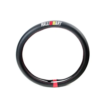 Steering Wheel Cover Car Styling Ralliart Accessories Carbon Fiber Leather PU for Mitsubishi Lancer Outlander Asx Colt Pajero
Steering Wheel Cover Car Styling Ralliart Accessories Carbon Fiber Leather PU for Mitsubishi Lancer Outlander Asx Colt Pajero