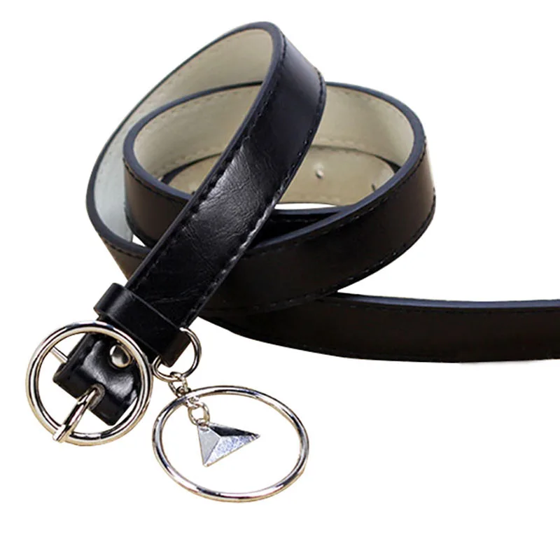 New Women belt fashion Round ring decoration Alloy Pin buckle belt causal simple solid color Women cowboy belt
New Women belt fashion Round ring decoration Alloy Pin buckle belt causal simple solid color Women cowboy belt