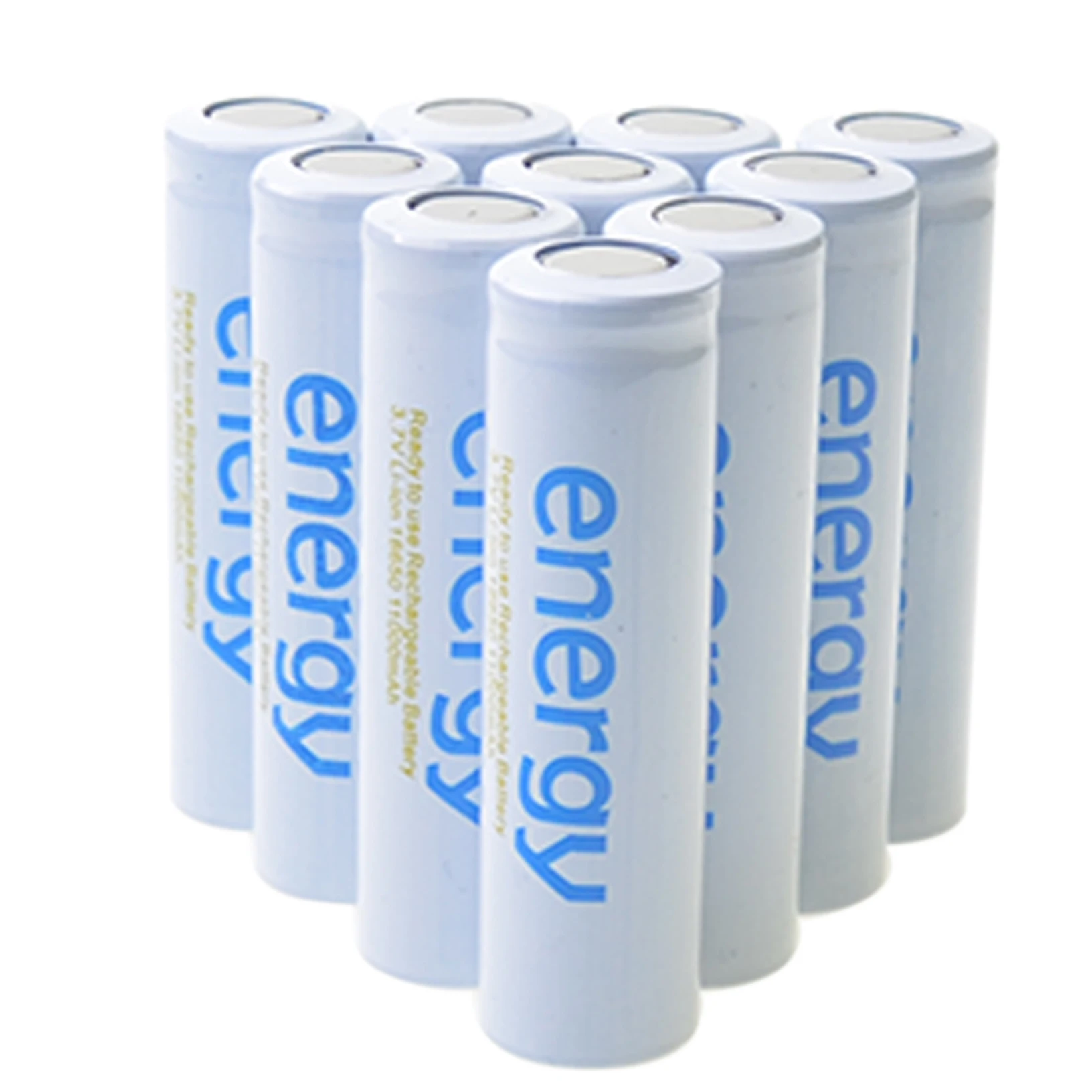 10pcs 18650 lithium Rechargeable battery Li-ion Flat Top Battery 11000mAh 3.7V Flat Top Battery Flat Head For Vape
10pcs 18650 lithium Rechargeable battery Li-ion Flat Top Battery 11000mAh 3.7V Flat Top Battery Flat Head For Vape