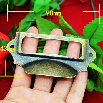 good Cheaper antique brass cabinet pull vintage Name Card Holder Drawer Pull label holders Label Frames Bronze knob iron pull
good Cheaper antique brass cabinet pull vintage Name Card Holder Drawer Pull label holders Label Frames Bronze knob iron pull