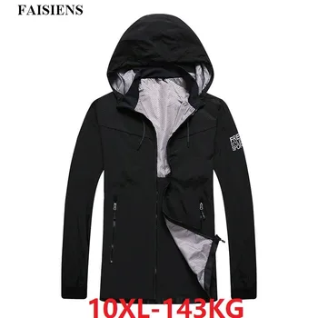 FAISIENS Hipster Men Plus Large Size Big 5XL Windbreaker Pocket Spring Jackets 8XL 9XL 10XL Navy Blue Casual Hooded Trench Coat
FAISIENS Hipster Men Plus Large Size Big 5XL Windbreaker Pocket Spring Jackets 8XL 9XL 10XL Navy Blue Casual Hooded Trench Coat